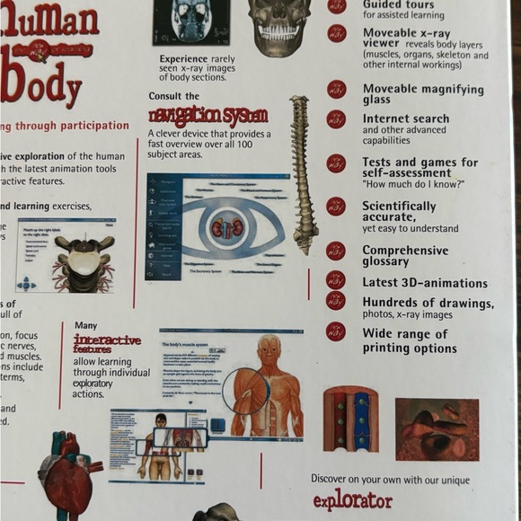 Interactive Human Body Exploration Book - Picture 2 of 2